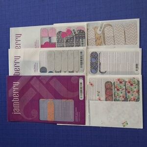 Jamberry Nail Wraps- partial sheets